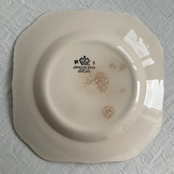 California by Johnson Brothers Vintage 7-3/4” Salad Plate Aqua#B - Picture 7 of 12